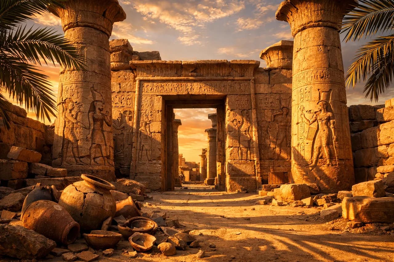 Ancient Civilizations trivia illustration