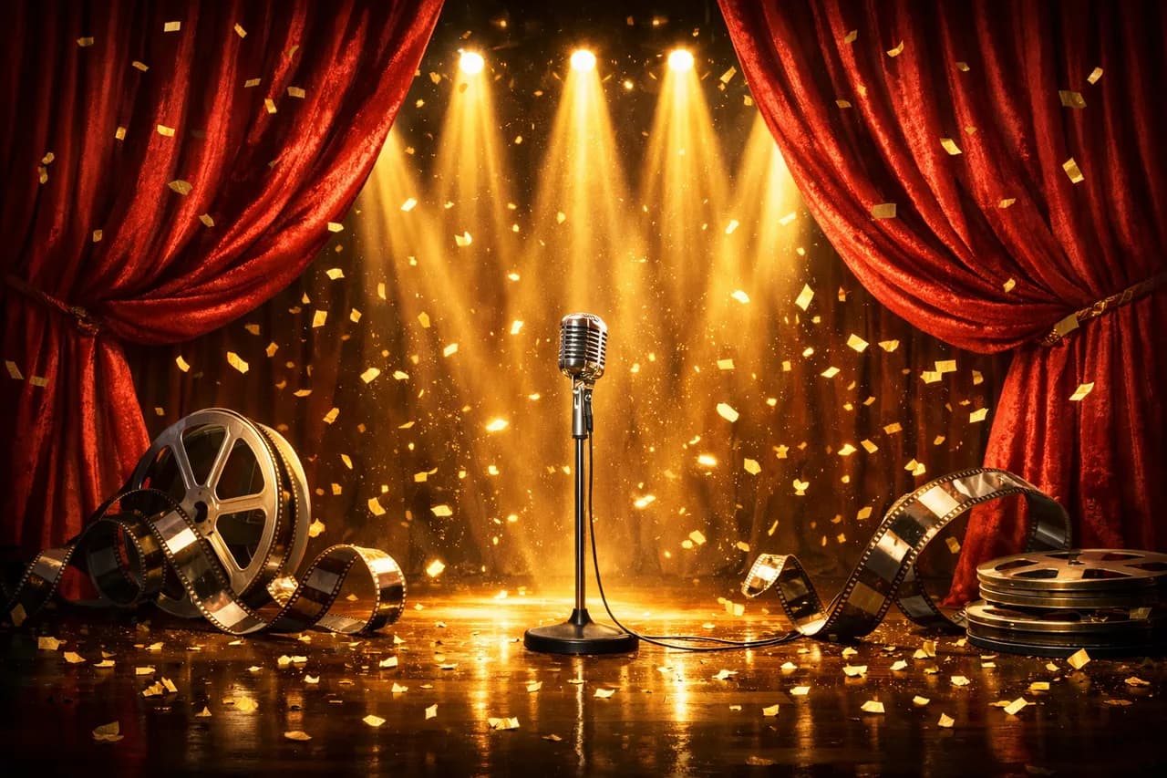 Entertainment trivia illustration