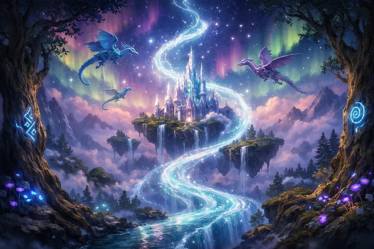 Fantasy trivia illustration