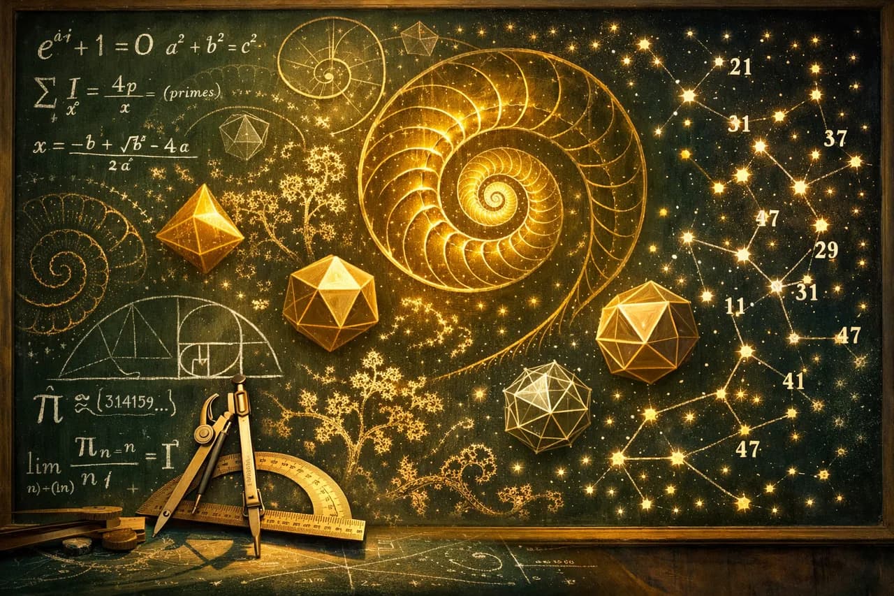 Mathematics trivia illustration