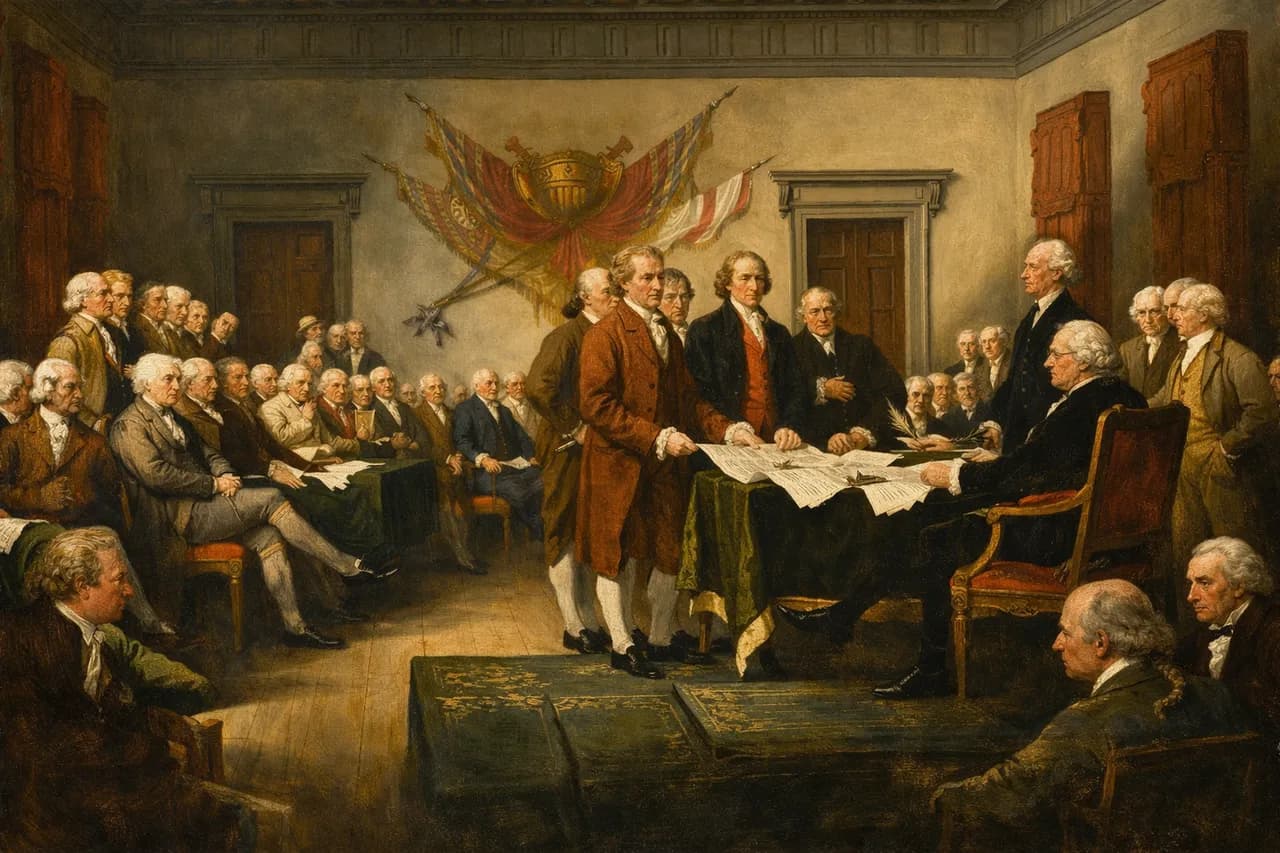 Founding Fathers trivia illustration