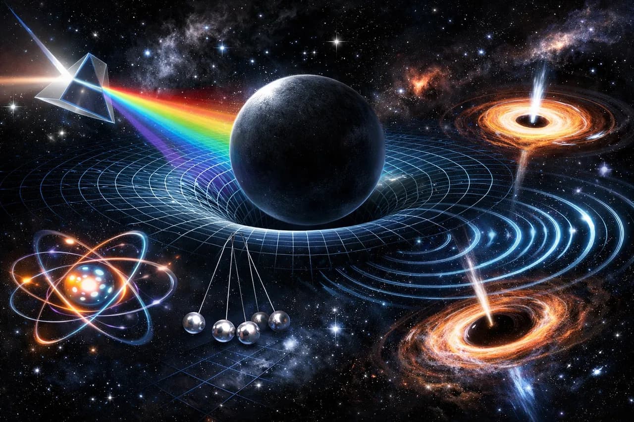 Physics trivia illustration