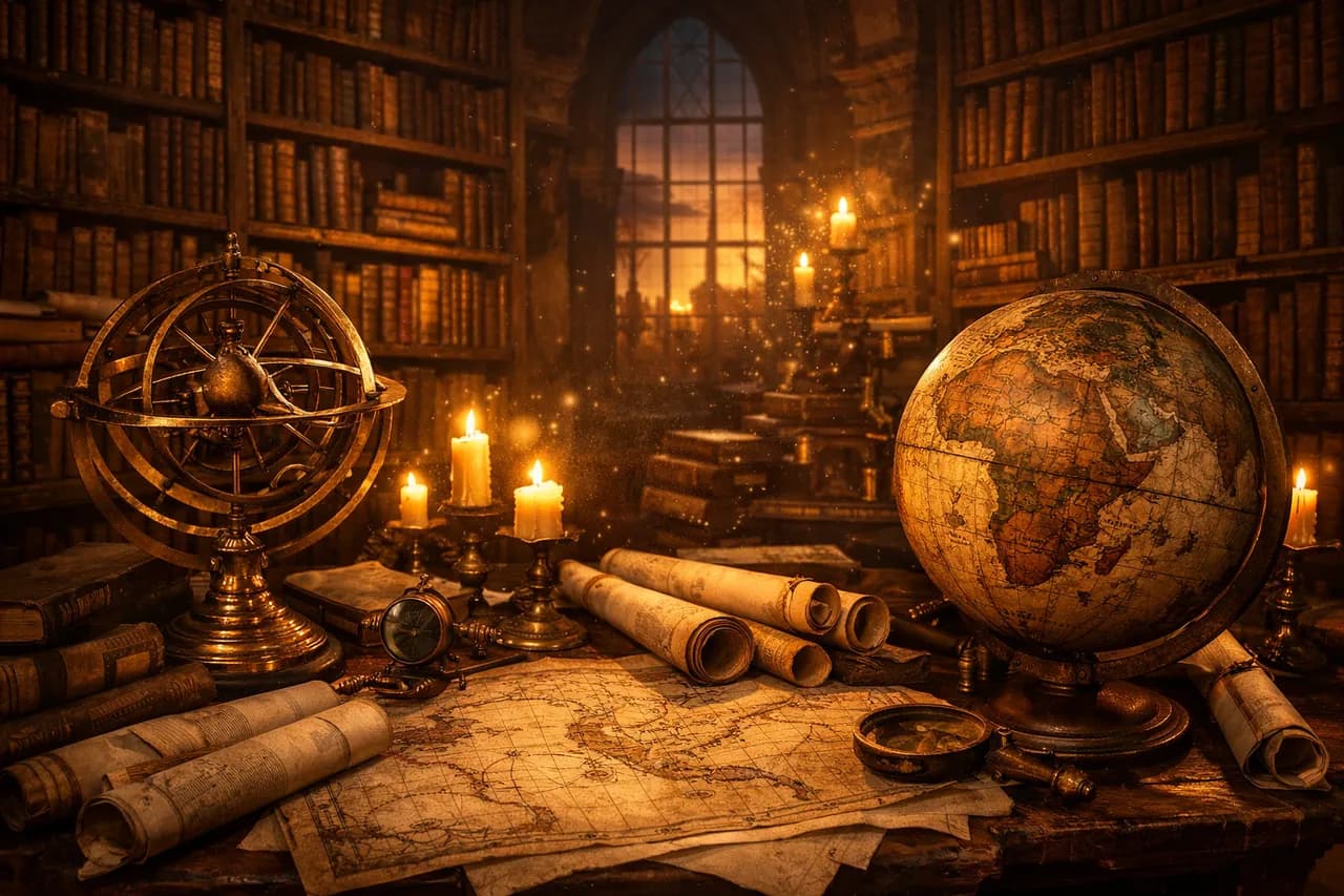 World History trivia illustration