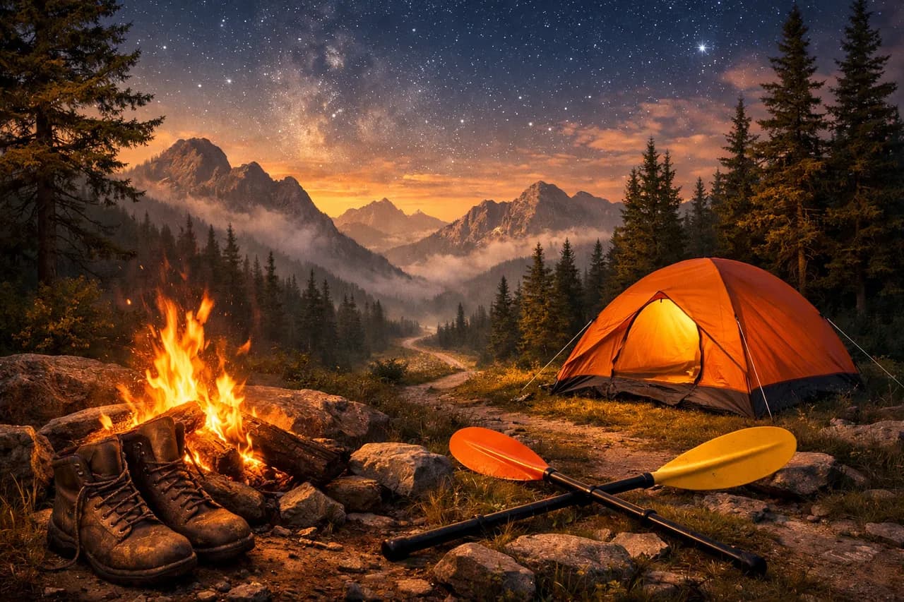 Outdoor Activities trivia illustration
