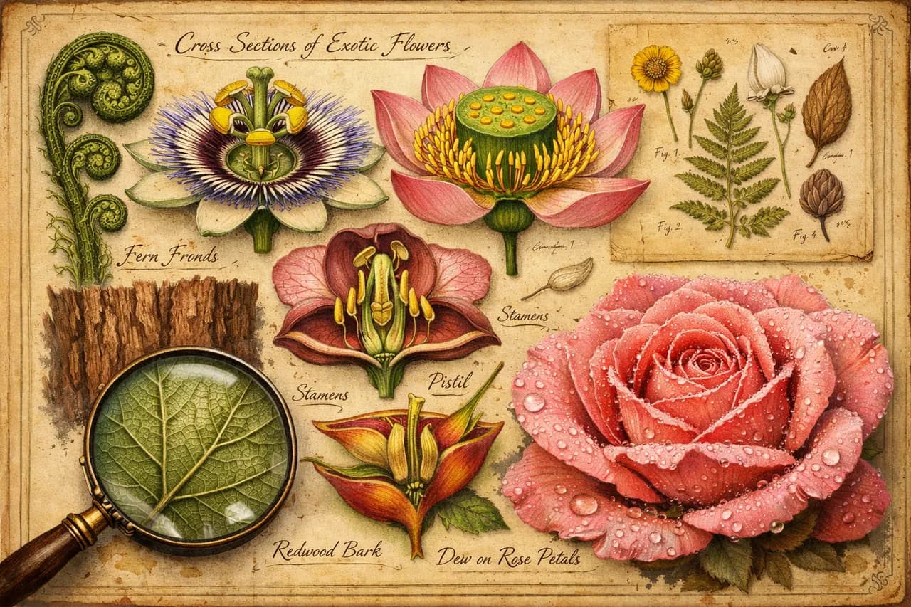 Botany trivia illustration