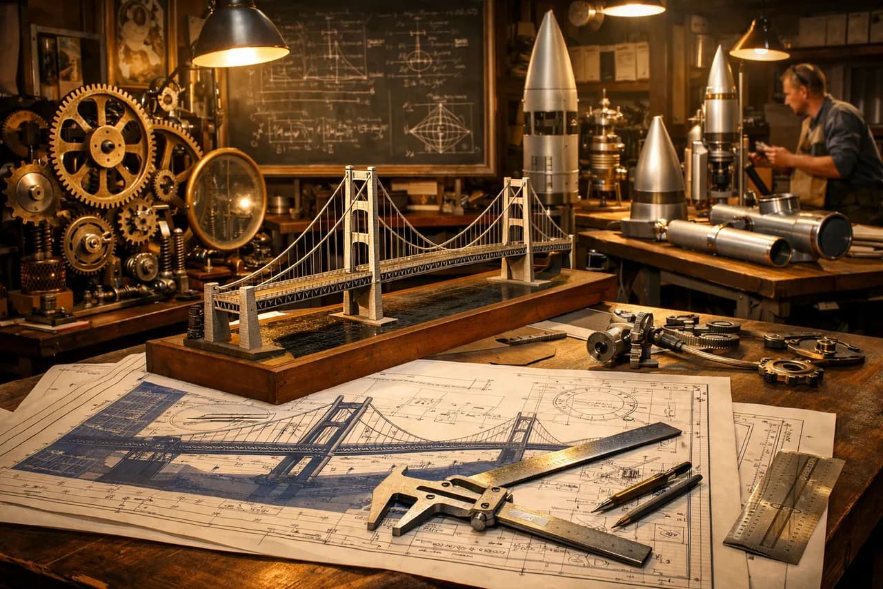 Engineering trivia illustration