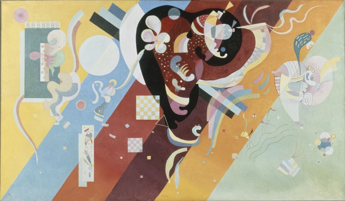 Abstract Artists trivia question image