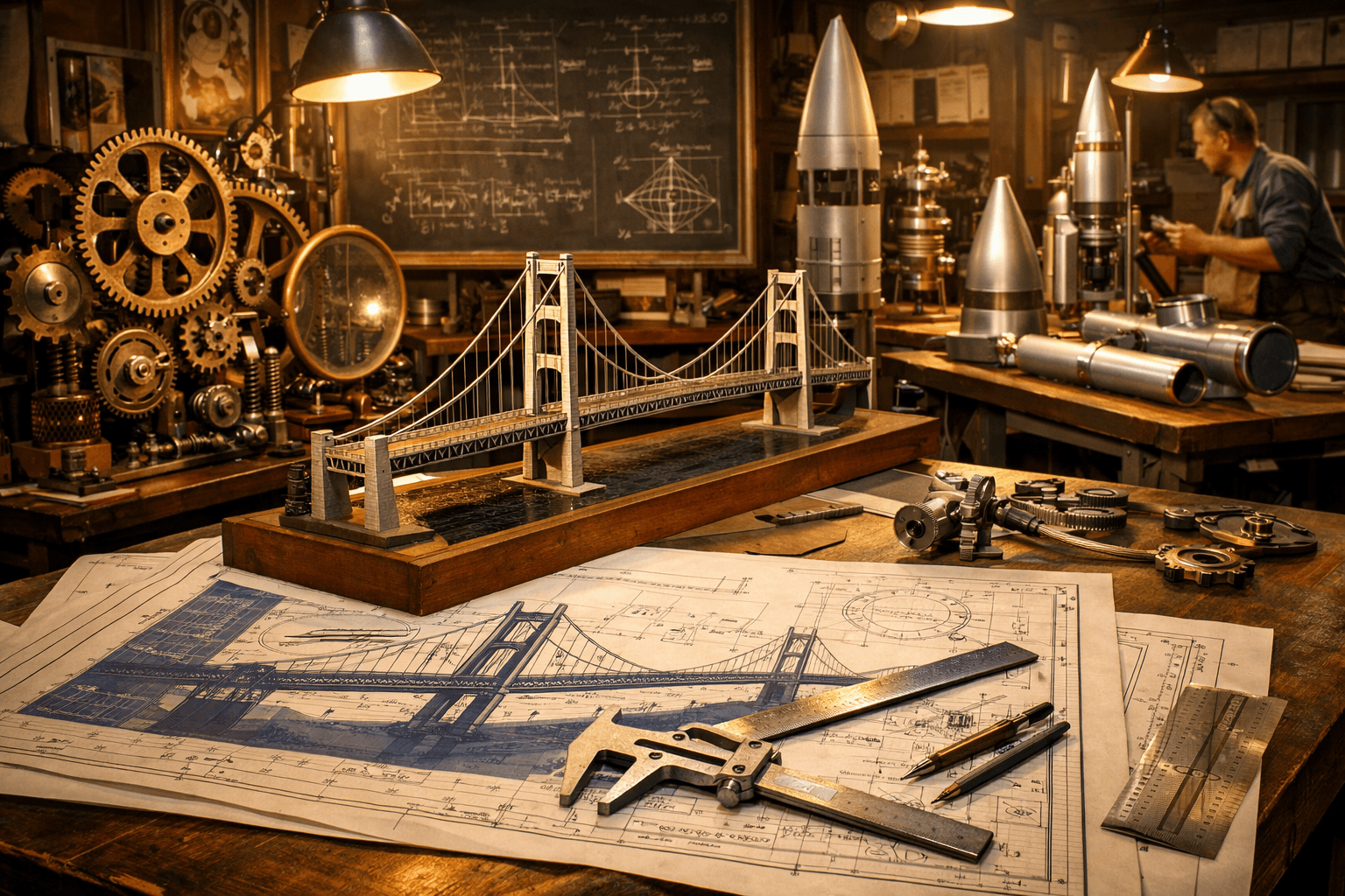 Engineering trivia illustration