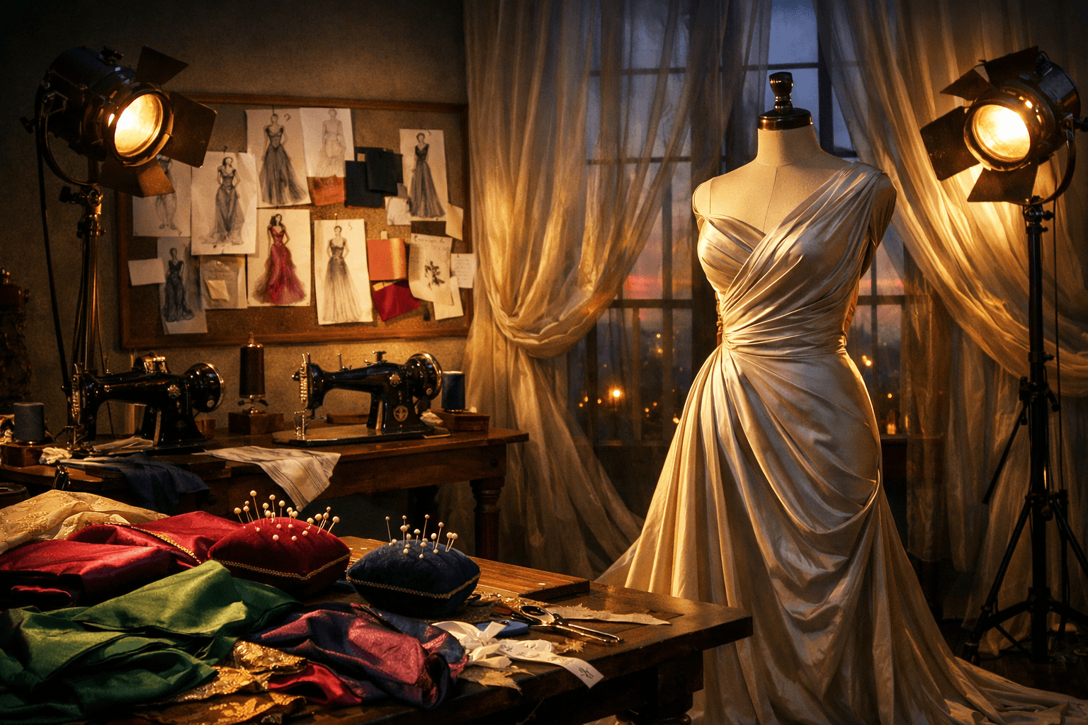 Fashion trivia illustration