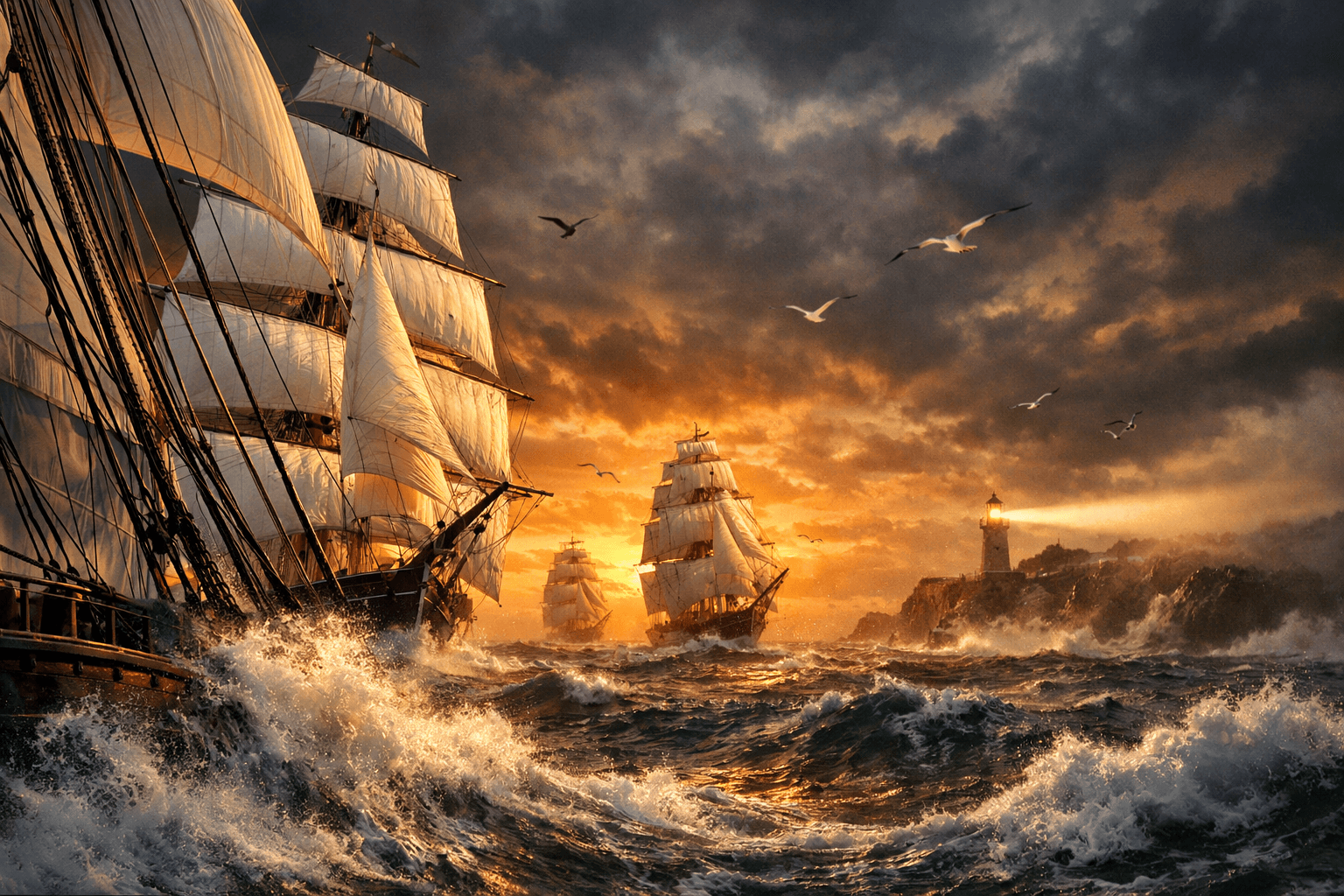 Maritime History trivia illustration