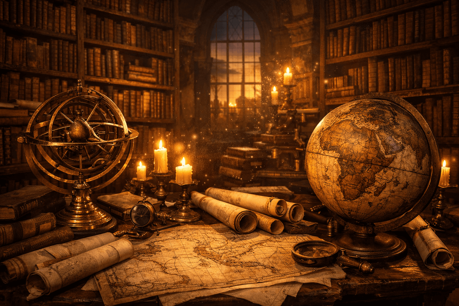 World History trivia illustration