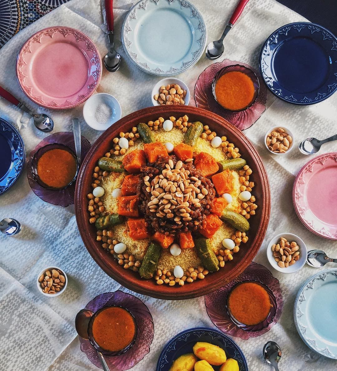Cuisines of the Middle East and Africa trivia question image