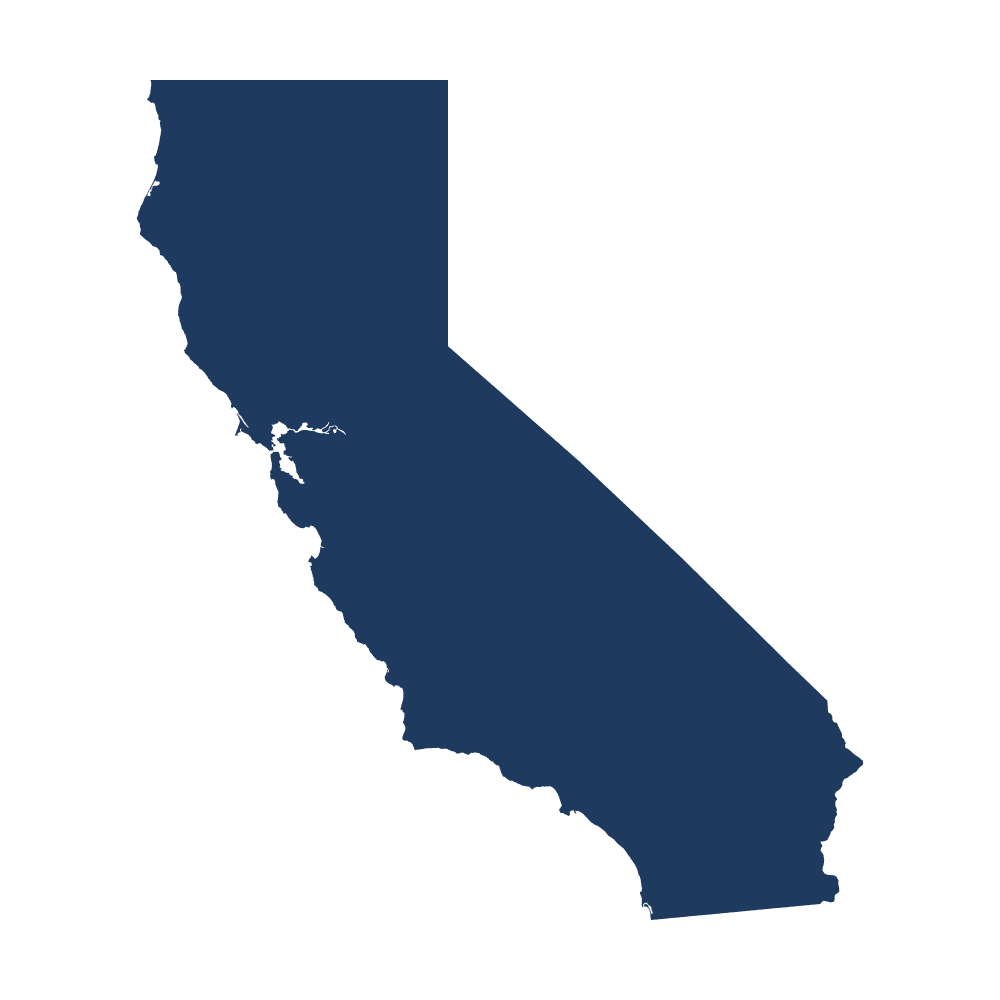 Outlines of the US States trivia question image