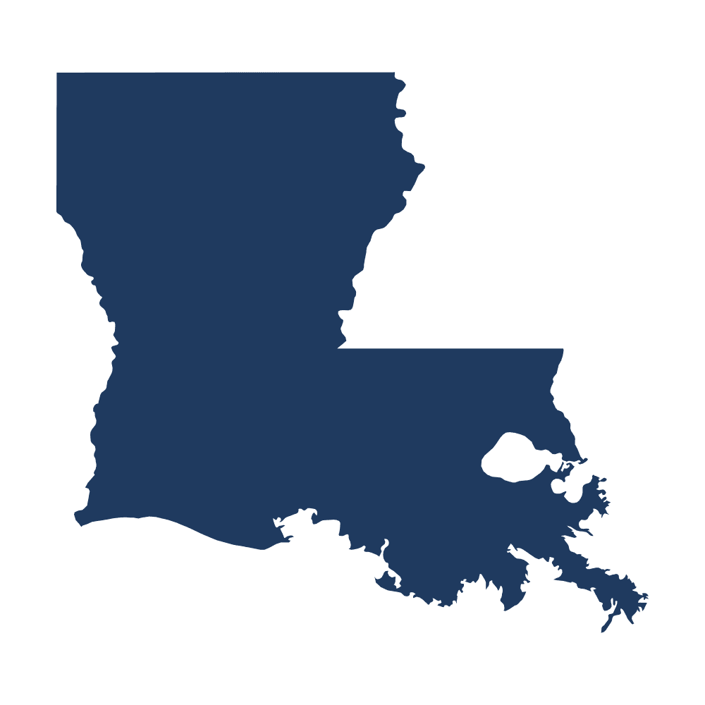 Outlines of the US States trivia question image